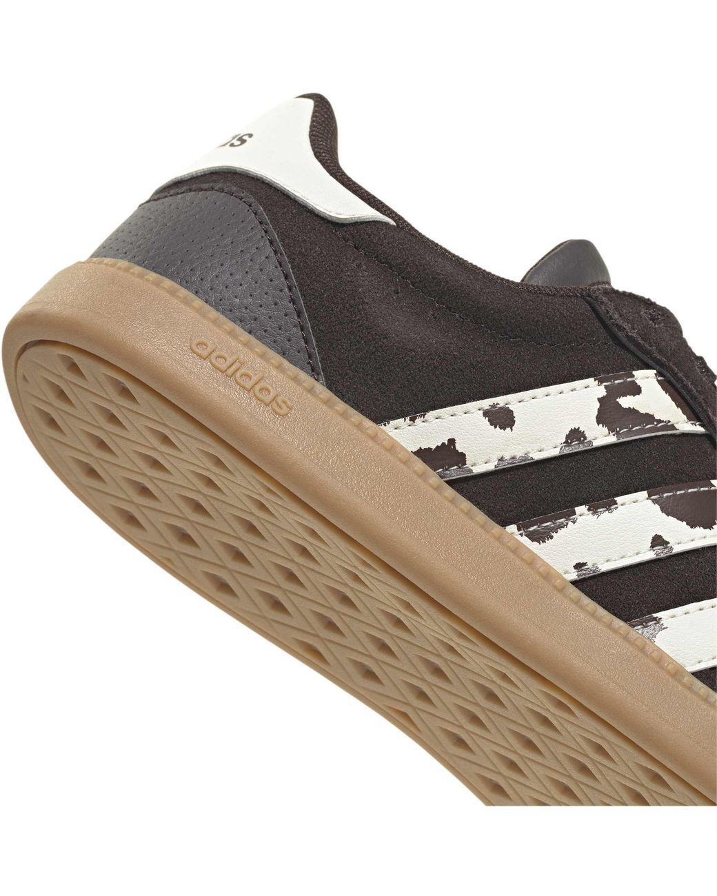 Adidas Brown Breaknet Sleek Suede Shoes