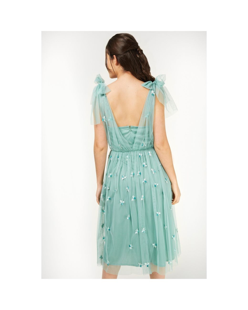 Little Mistress Blue Maxi Dress