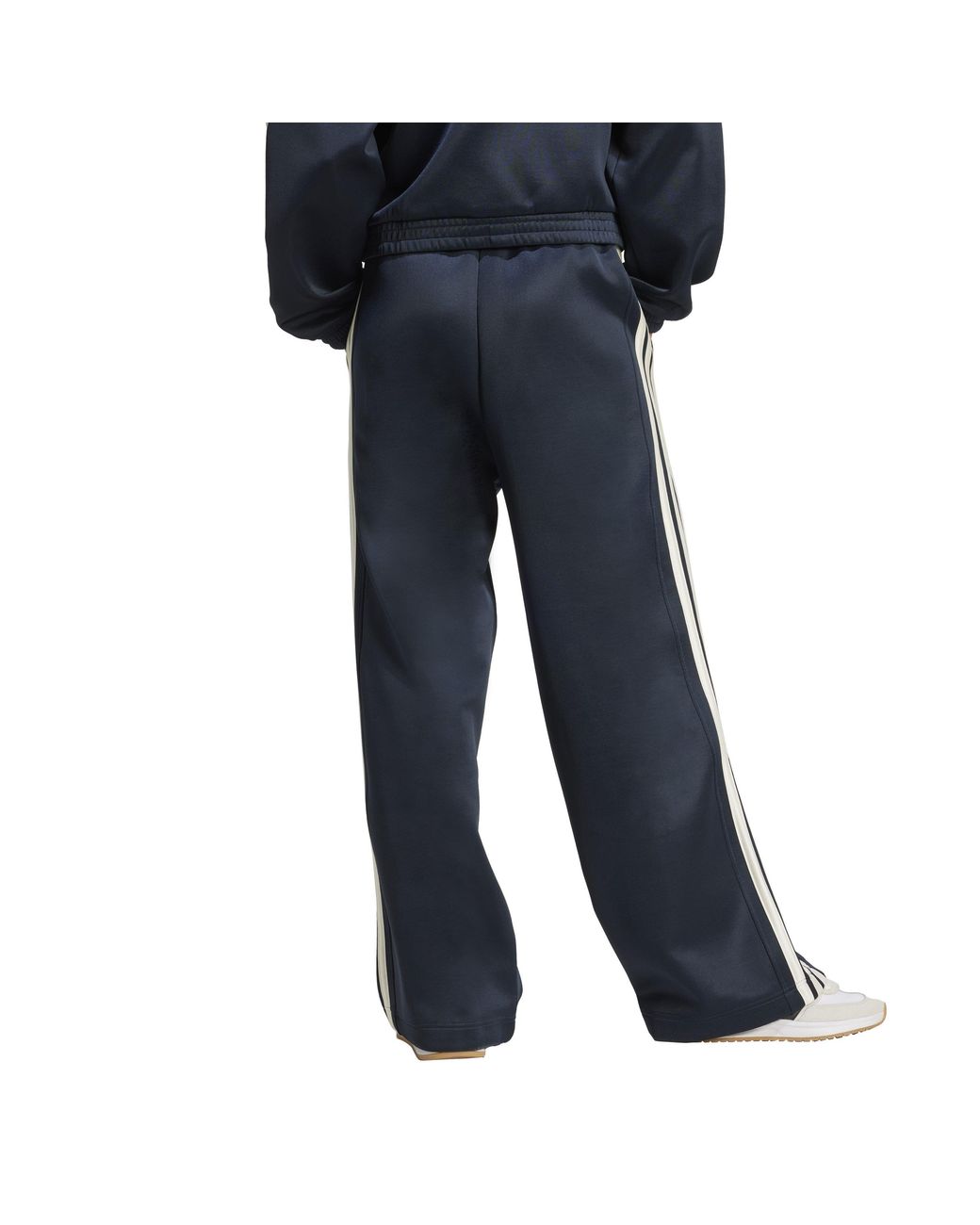 Adidas Blue Stadium 3-Stripes Track Pant