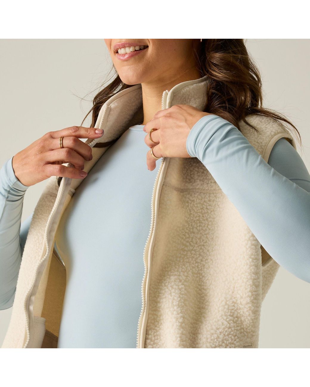 Regatta Blue Frankie Borg Fleece Bodywarmer