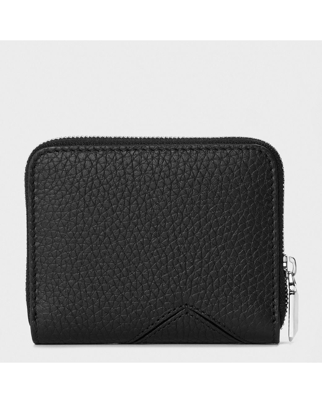Tiffany & Co Black Zipped Wallet S 99 Compact Zipped Coin Purse