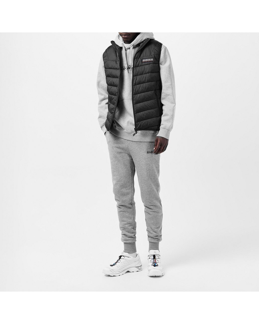 Napapijri Black Aerons Goose Down Gilet for men