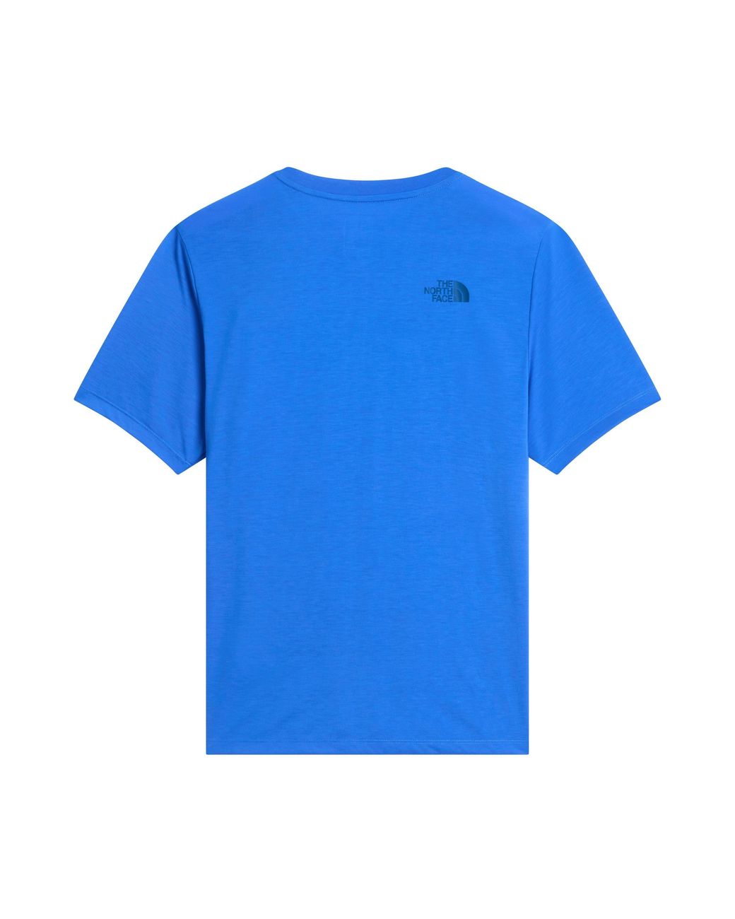 The North Face Blue Foundation Outdoor Short-Sleeve Crew-Neck T-Shirt for men