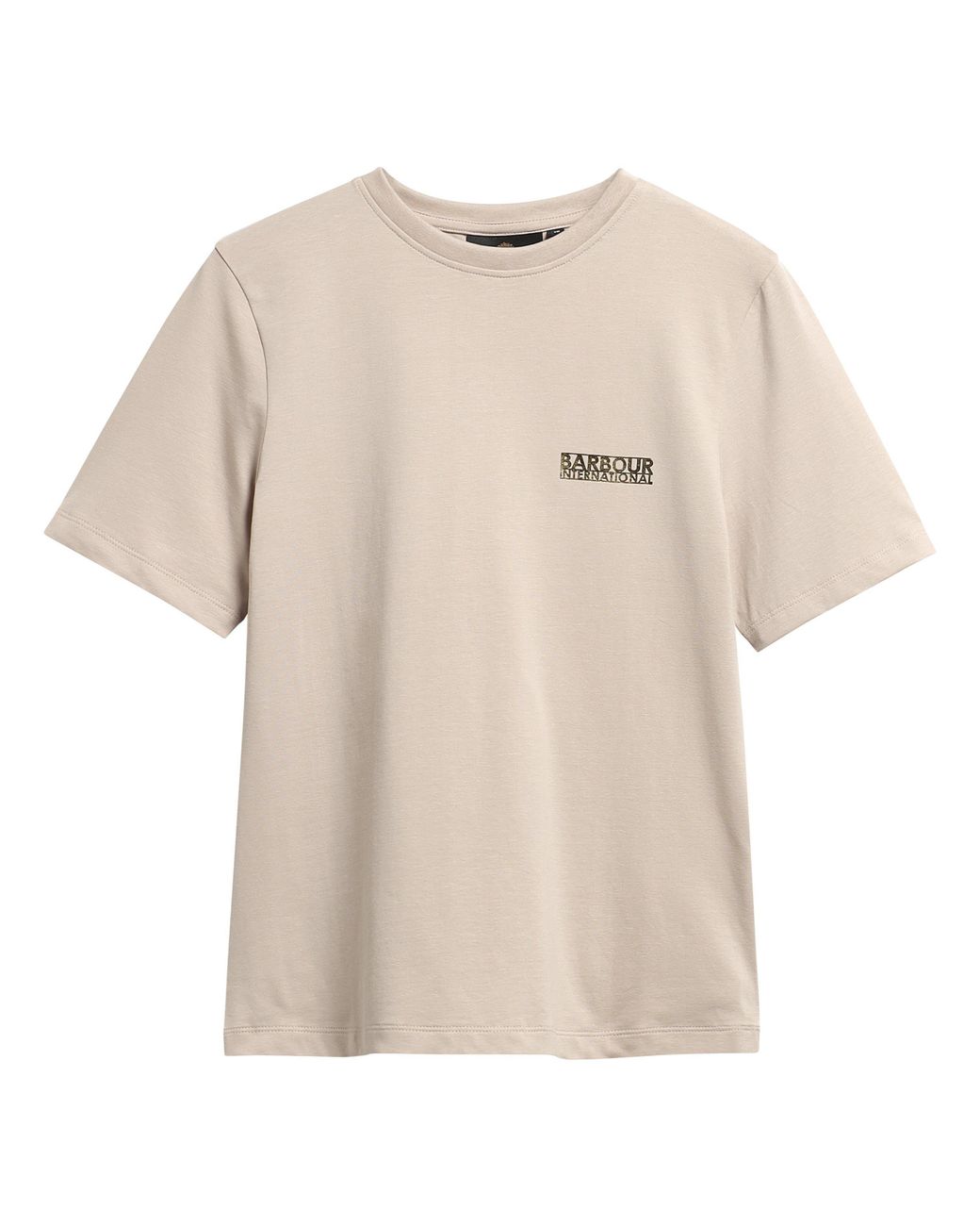 Barbour Natural Colletta Cotton Short-Sleeve Slim-Fit T-Shirt