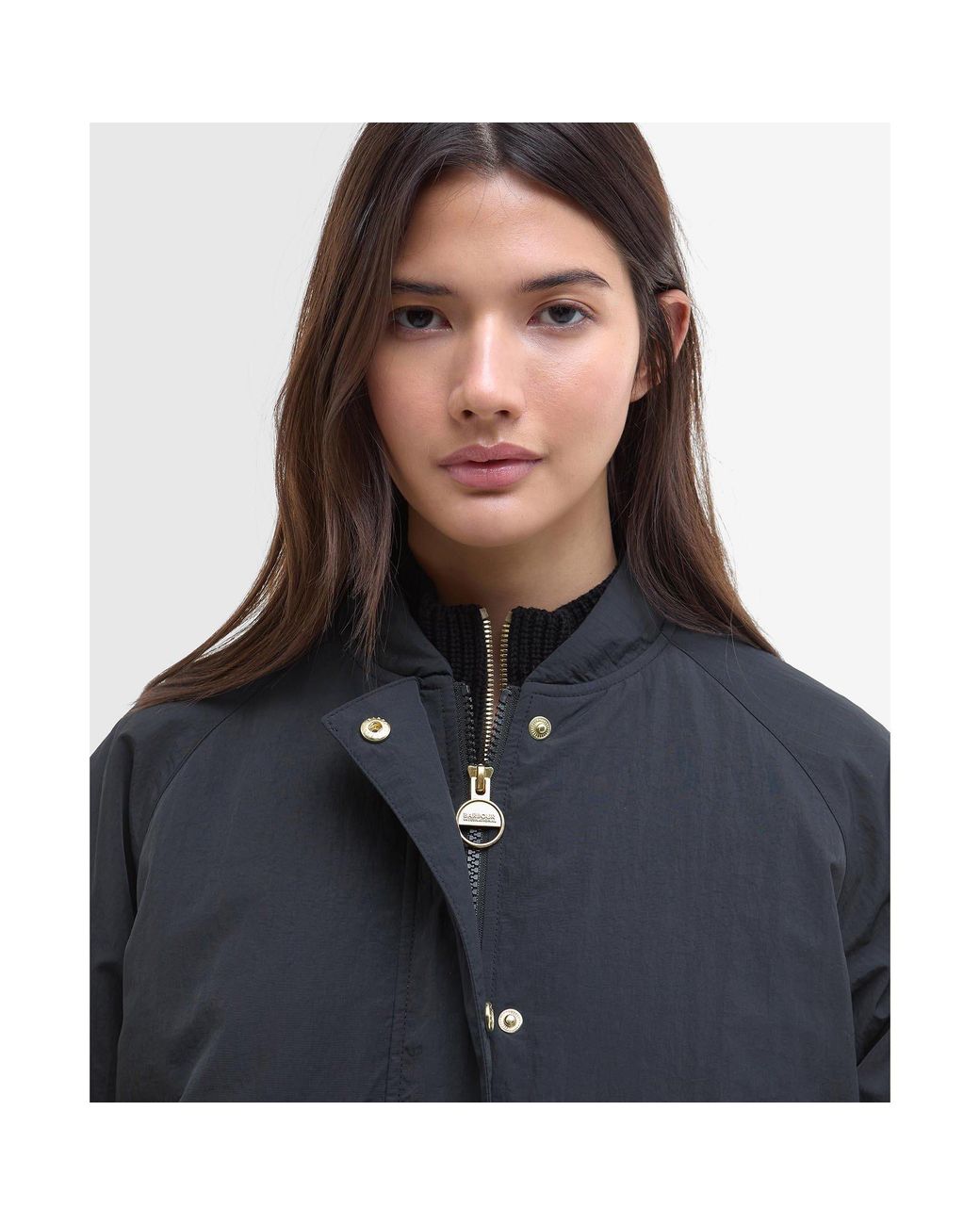 Barbour Black B Intense Costello Bomber Jacket