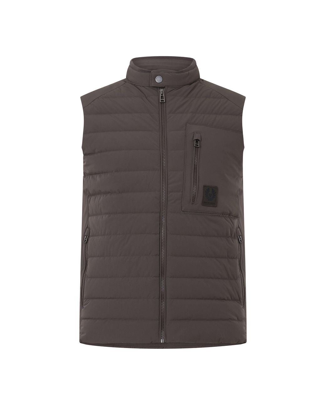 Belstaff Brown Chassis Gil Gilet for men