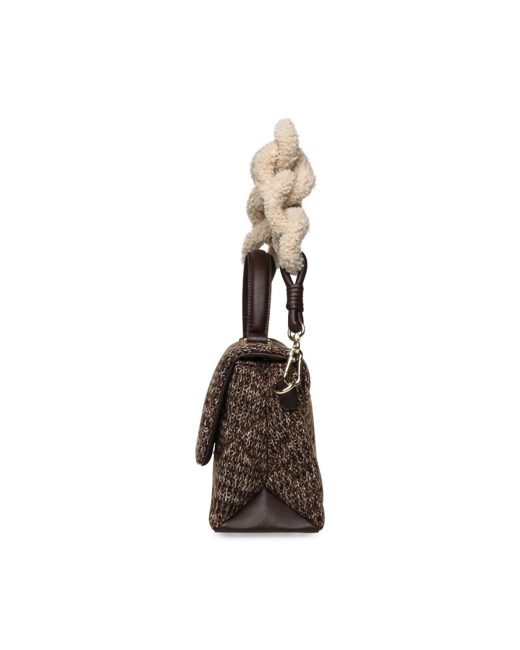 Steve Madden Brown Bmikki-S Faux Leather Crossbody Bag