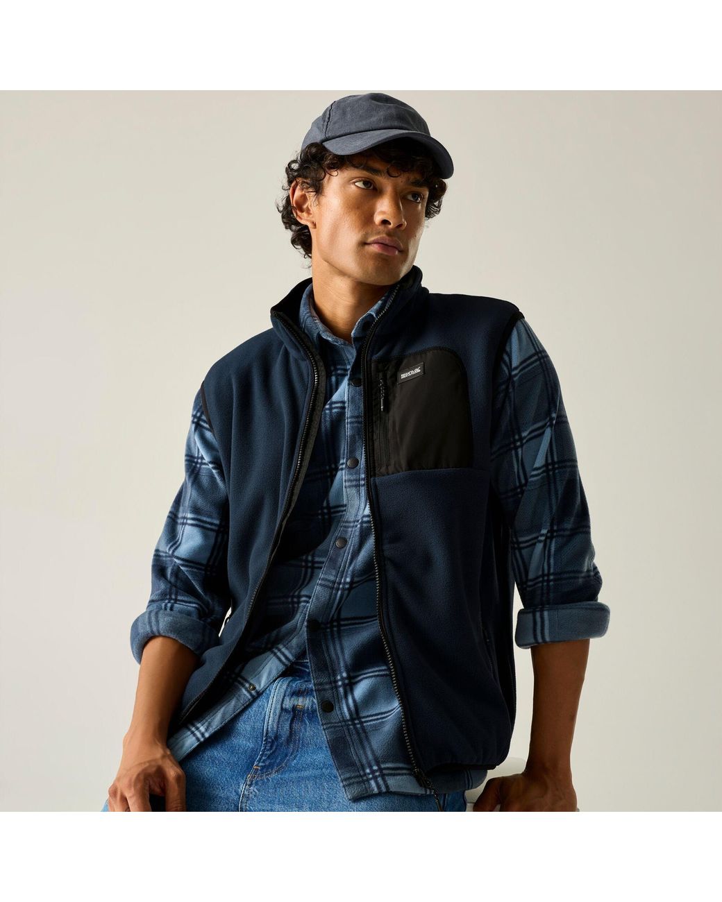 Regatta Blue Frankie Fleece Gilet for men