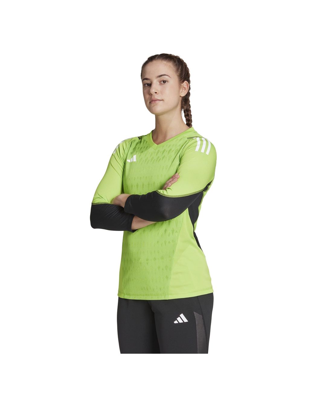 Adidas Green Tiro 23 Pro Long Sleeve Goalkeeper Shirt