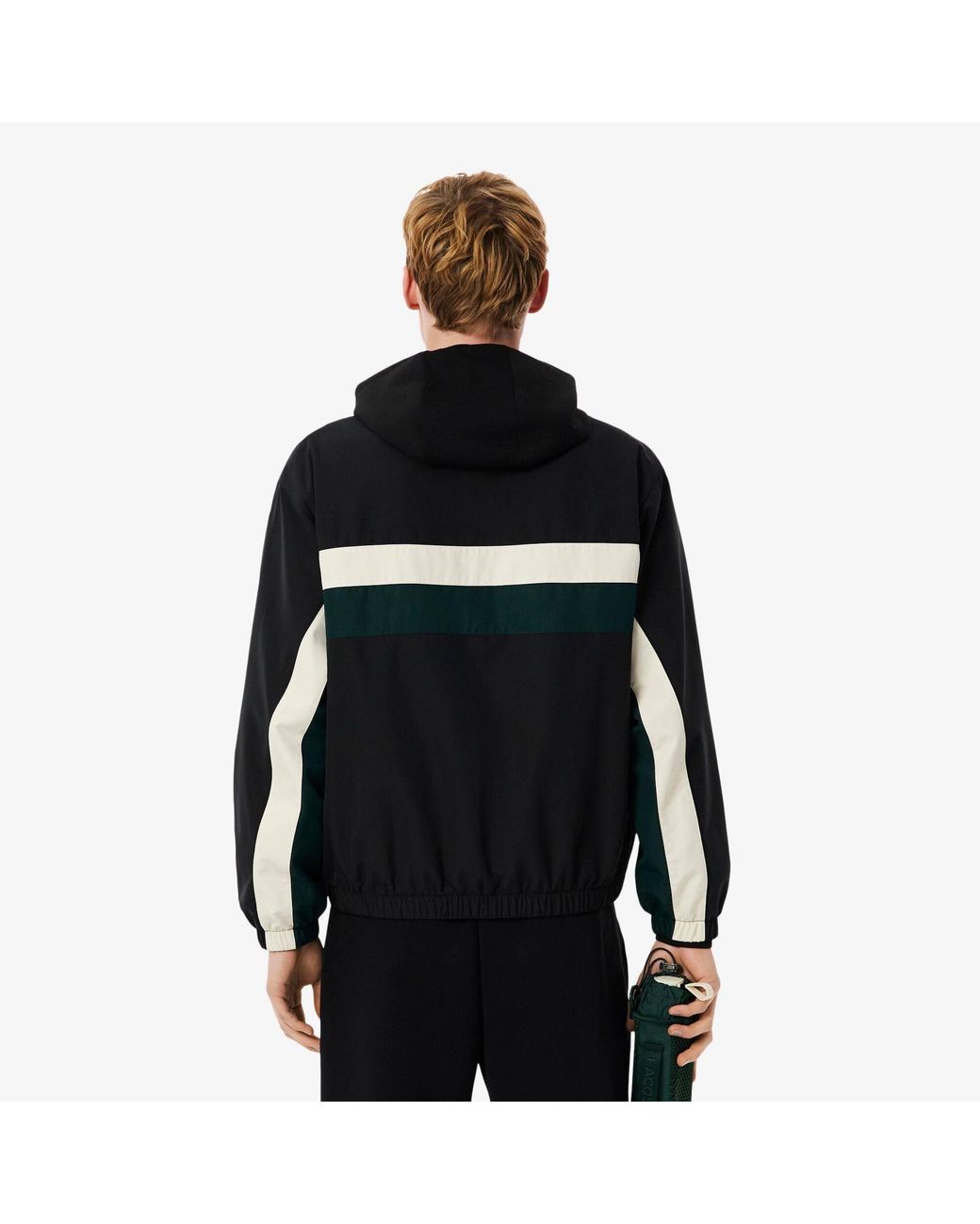 Lacoste Black Cb Tracksuit Top for men