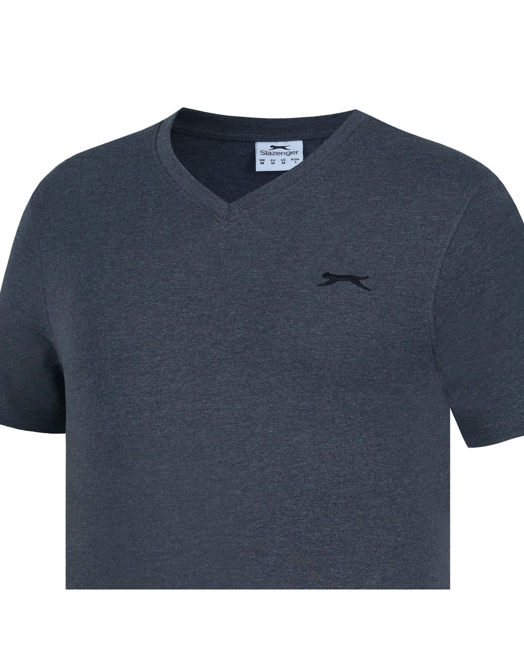 Slazenger 1881 Blue V Neck T Shirt for men