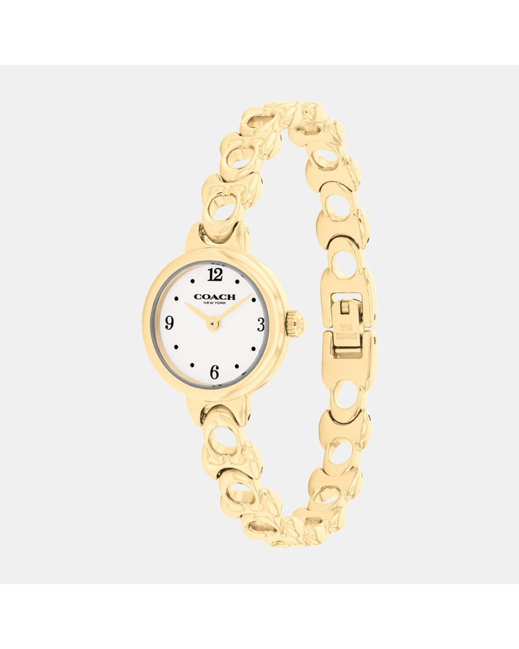 COACH Metallic Iris Watch
