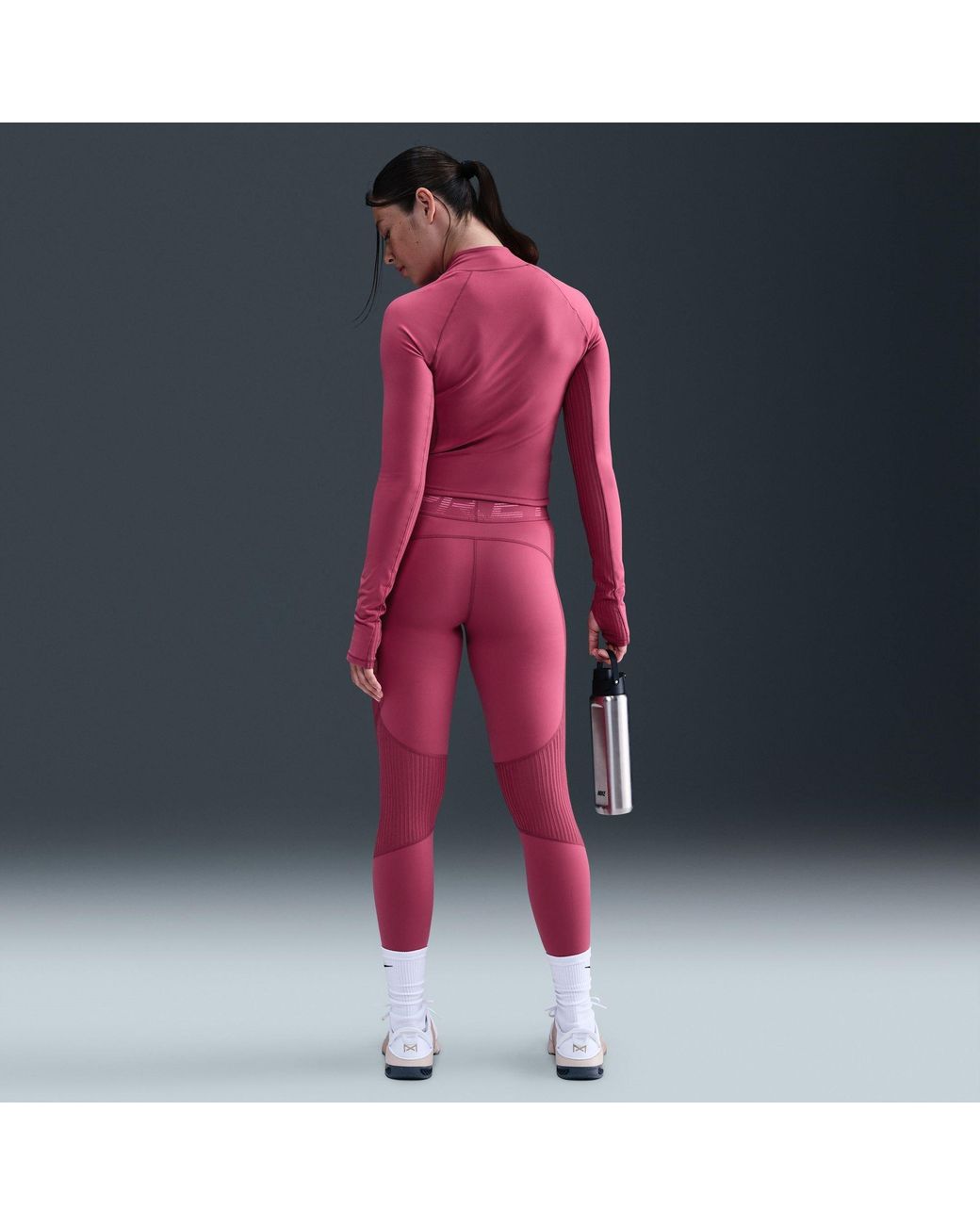 Nike Red Performance Gym Legging