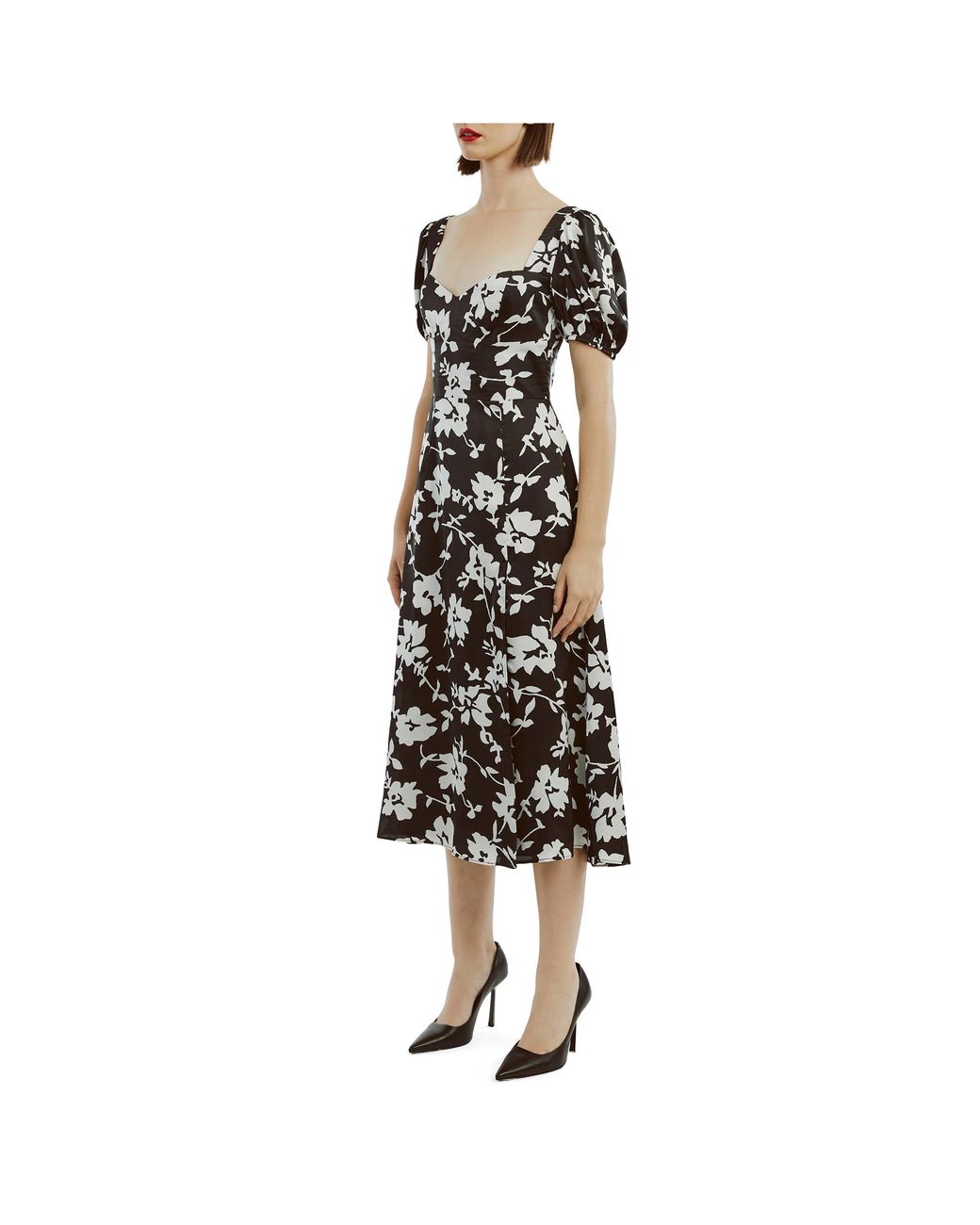 Bardot Black Gillian Midi Dress