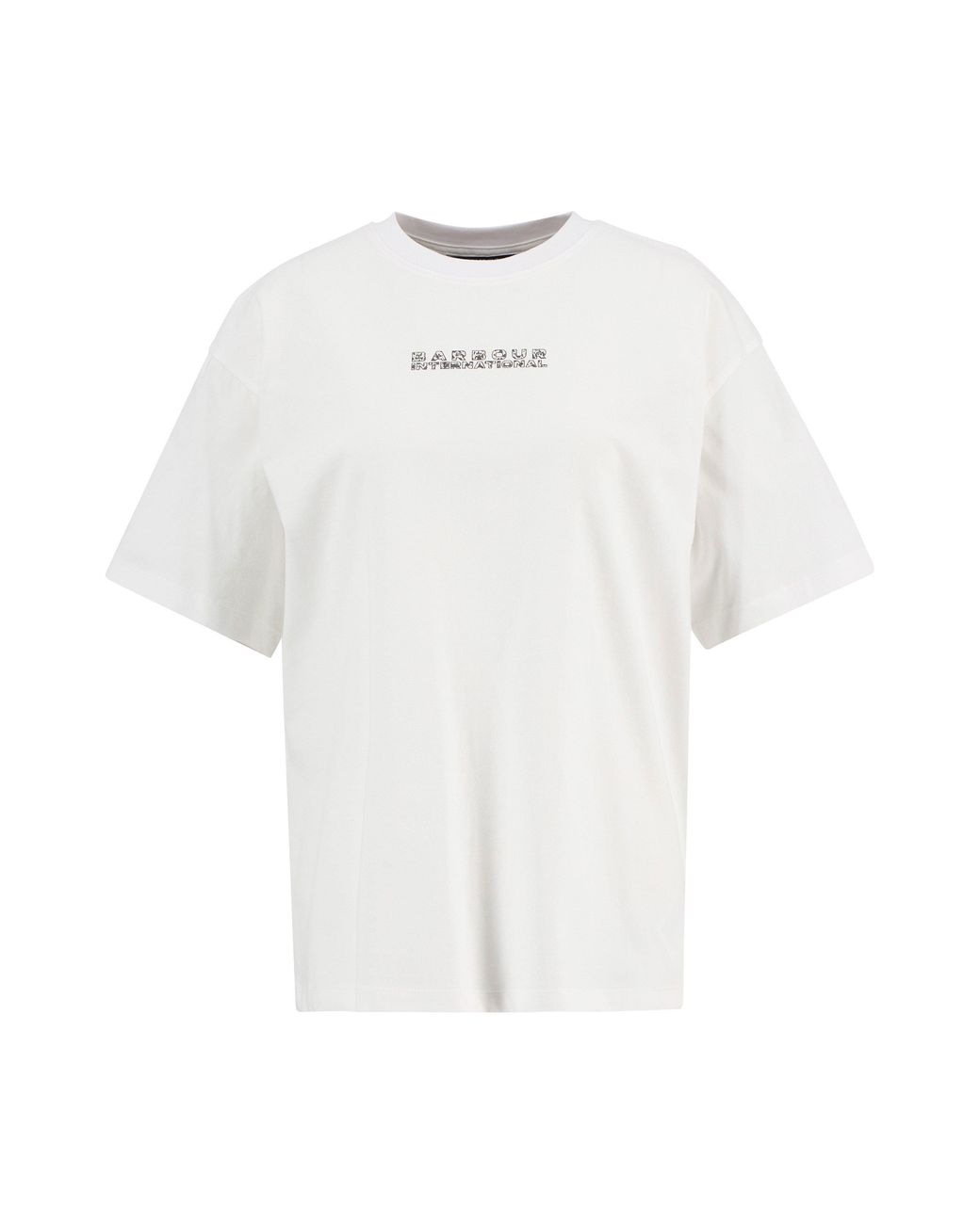 Barbour White Santana T-Shirt