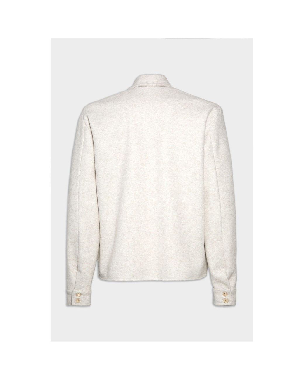 FAMILY FIRST White Overshirt for men