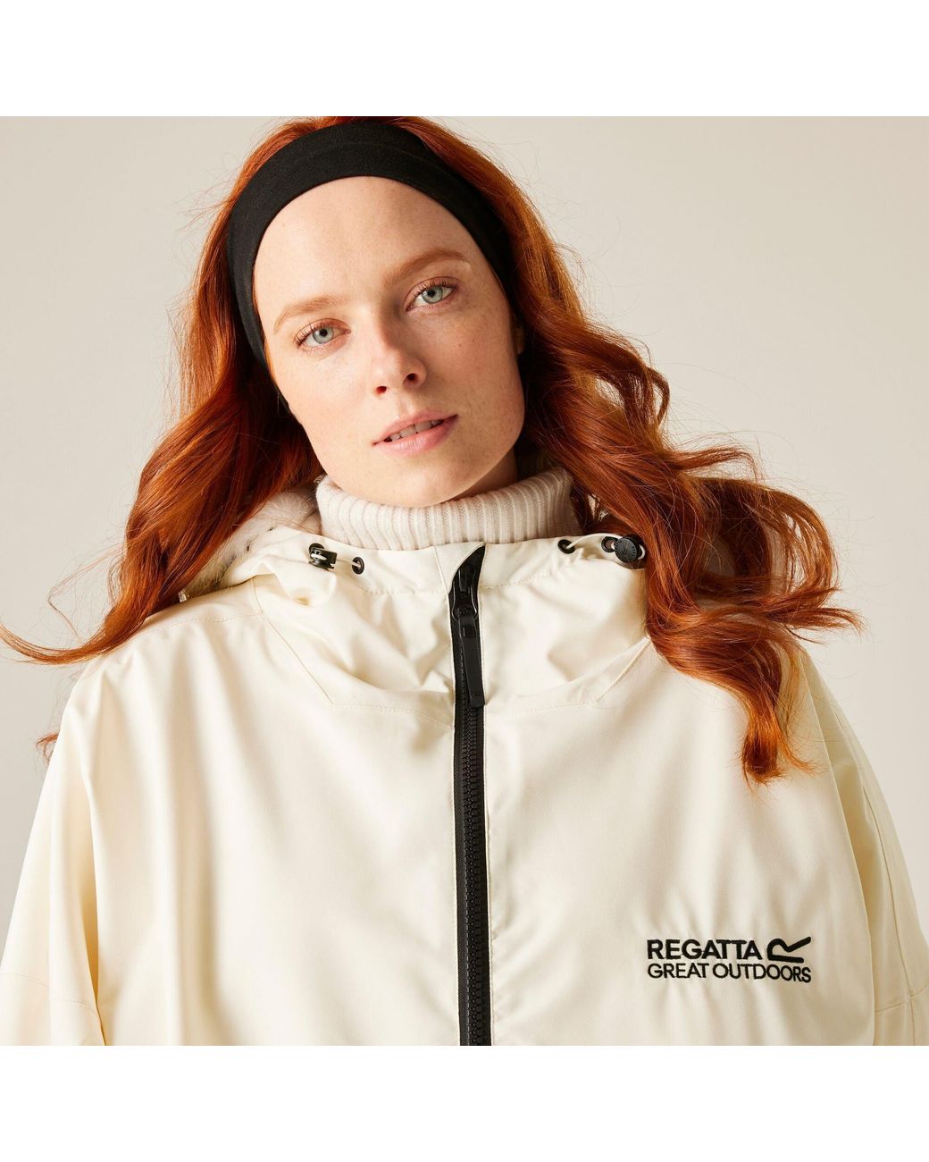 Regatta Natural Adult Waterproof Changing Robe Pro