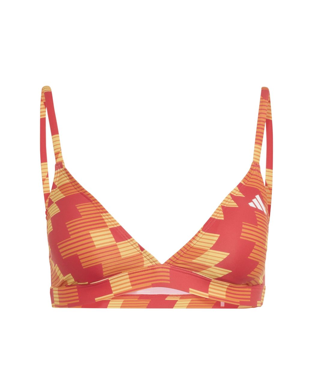 Adidas Red Two Piece Swimsuit