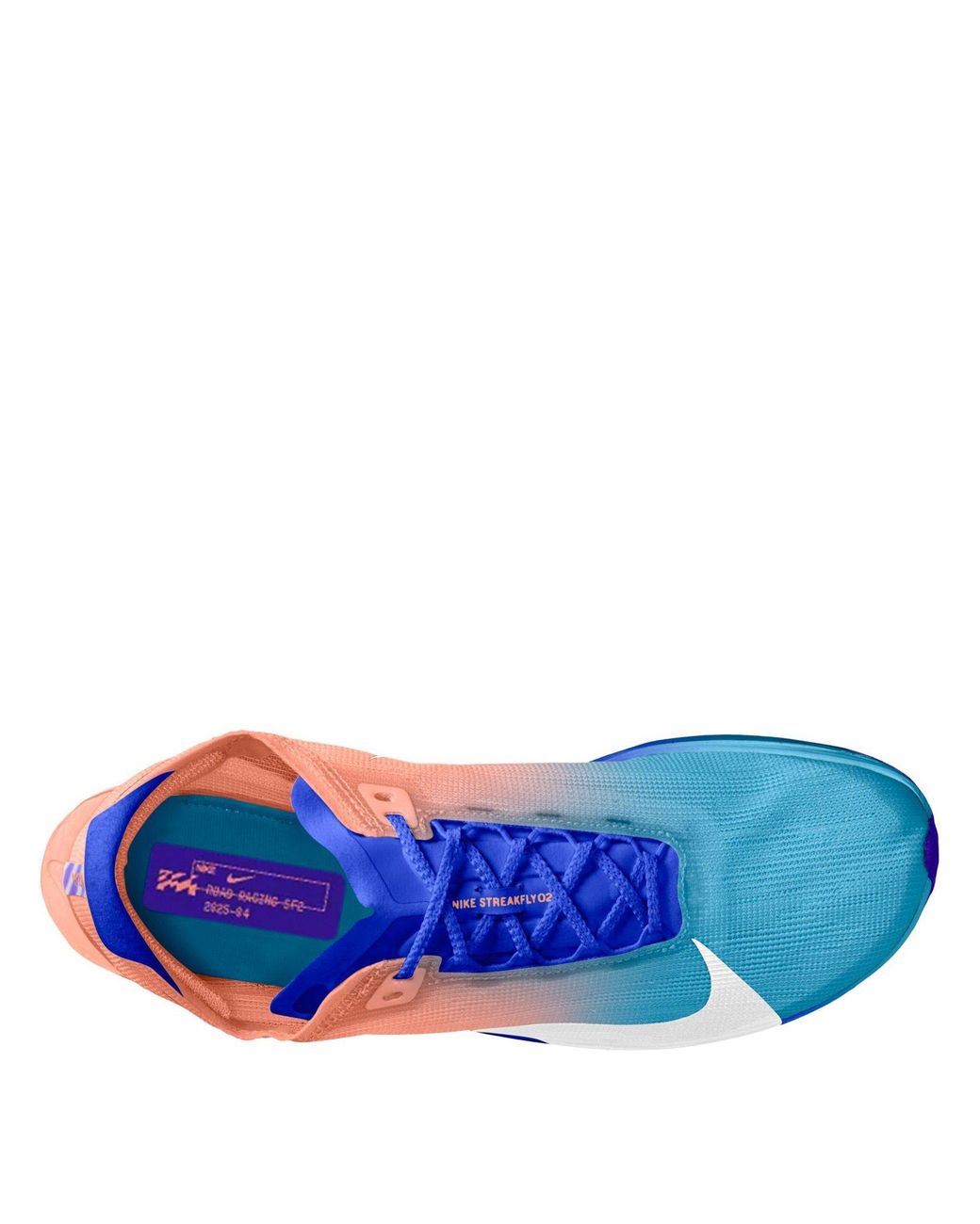 Nike Blue Streakfly 2 Road Racing Shoes for men