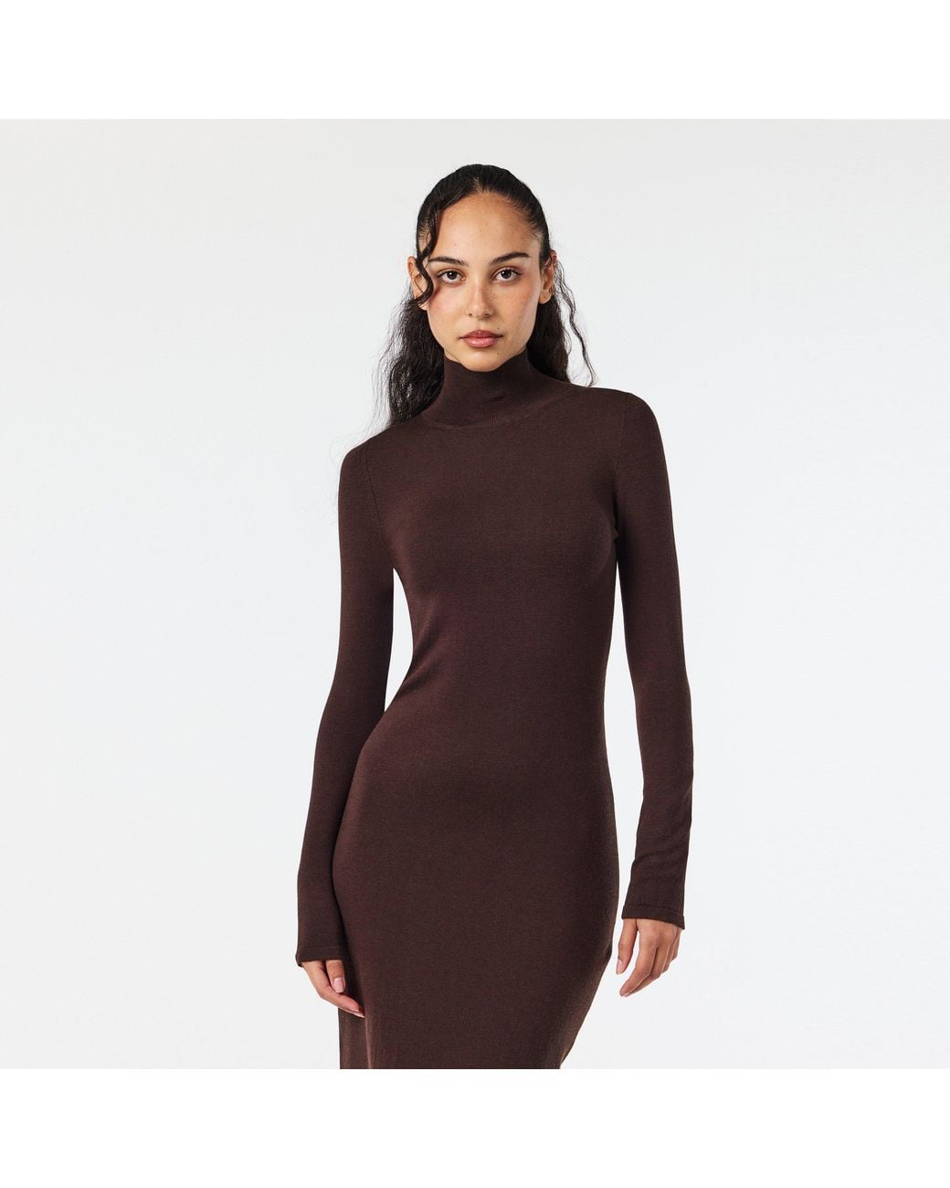 Weekend by Maxmara Brown Long Maxi Dress