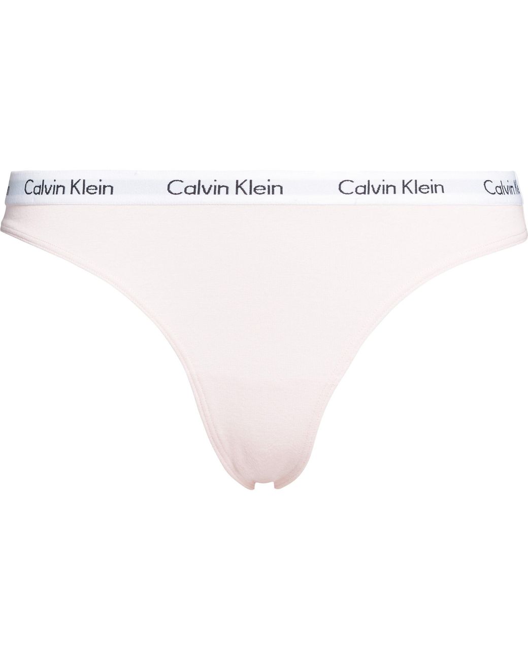 Calvin Klein White Carousel Thong