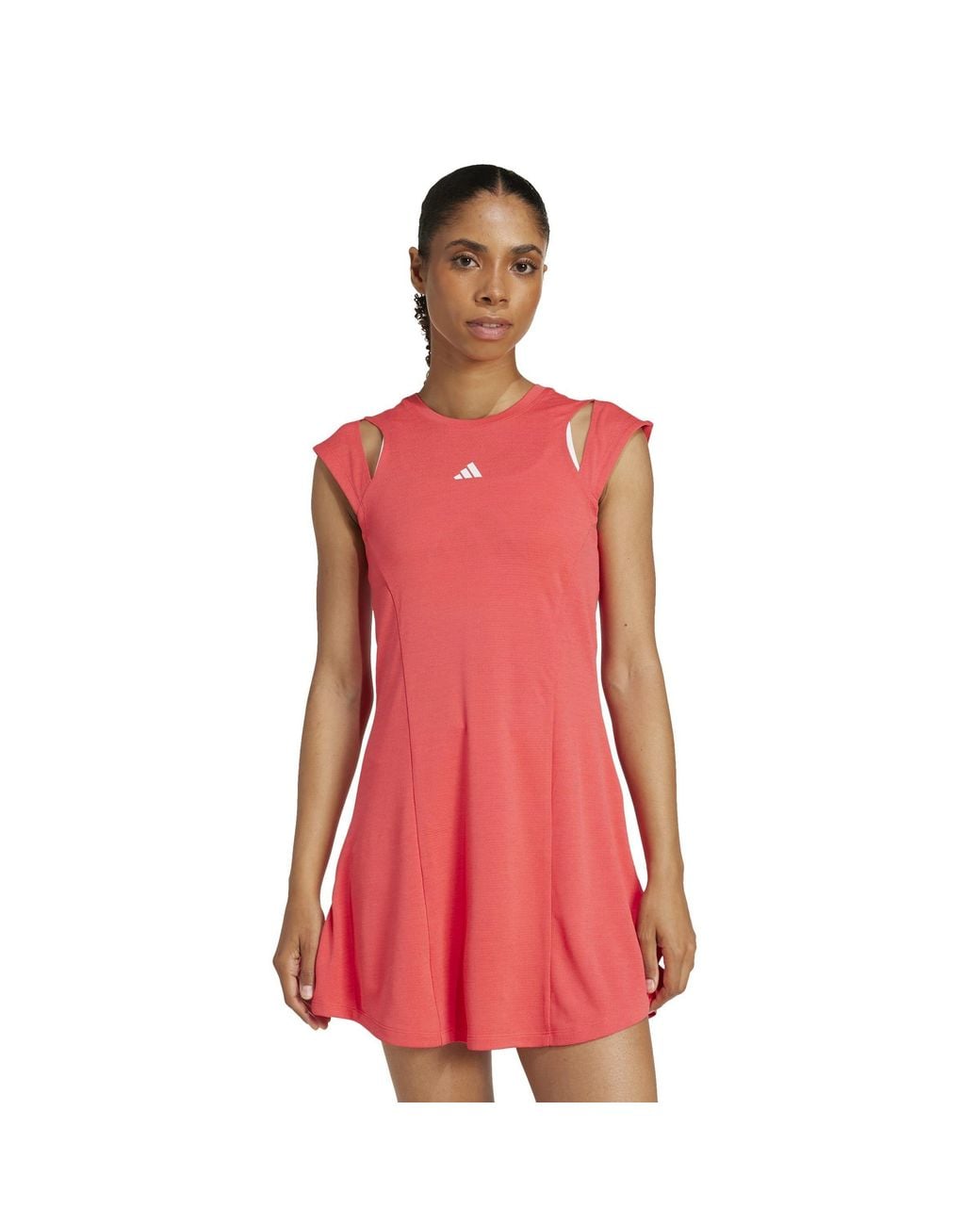 Adidas Red Pro Tennis Dress