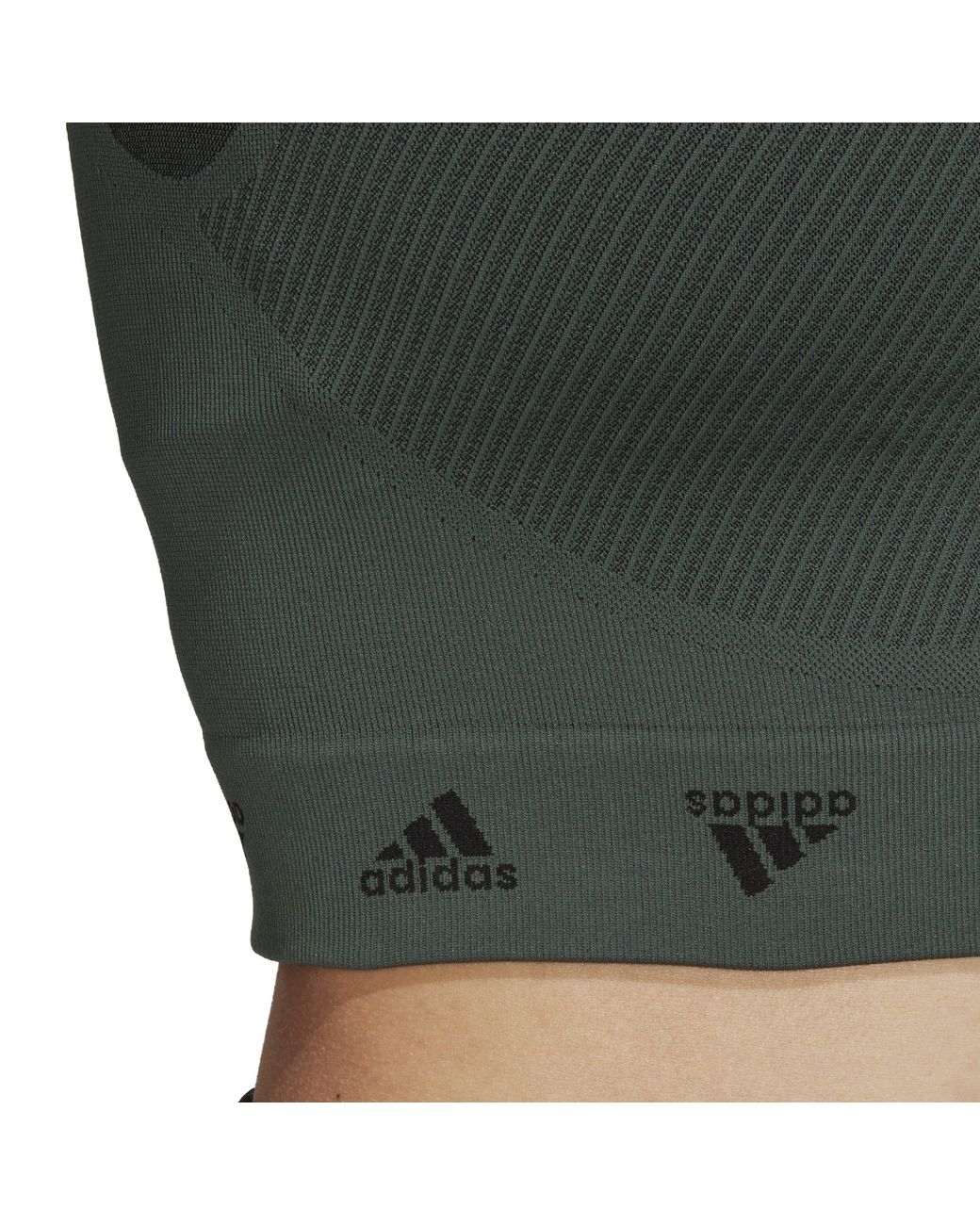 Adidas Green Aeroknit Training T-Shirt