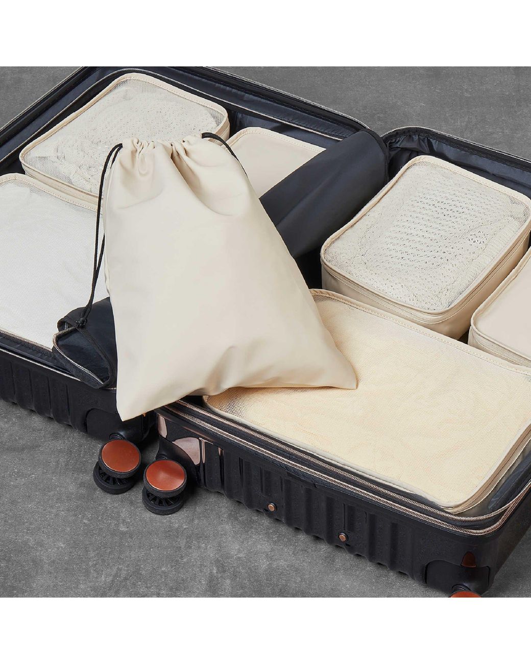 Rock Natural Packing Cubes Set Of 7
