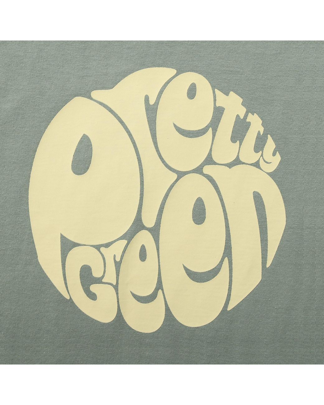 Pretty Green Green Large Logo Tee for men