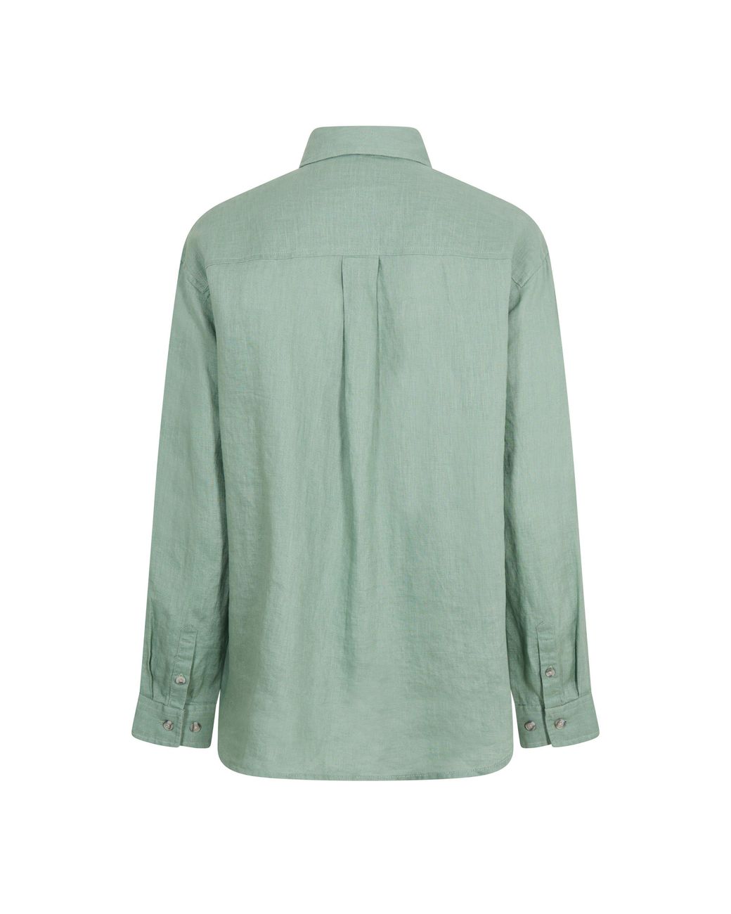 Timberland Green Citadel Linen Long Sleeve Shirt