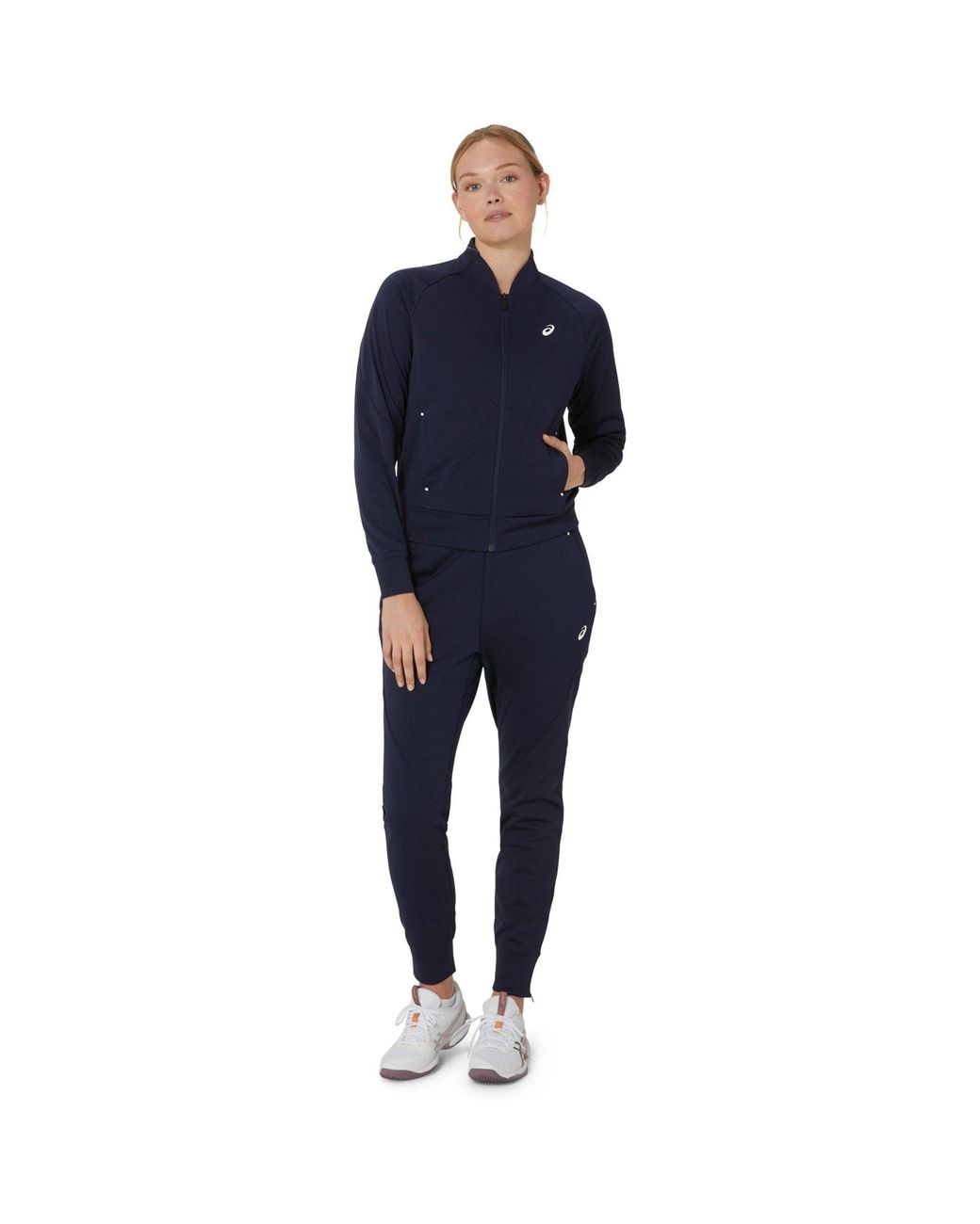 Asics Blue Court Warm-Up Pant Tracksuit Bottom