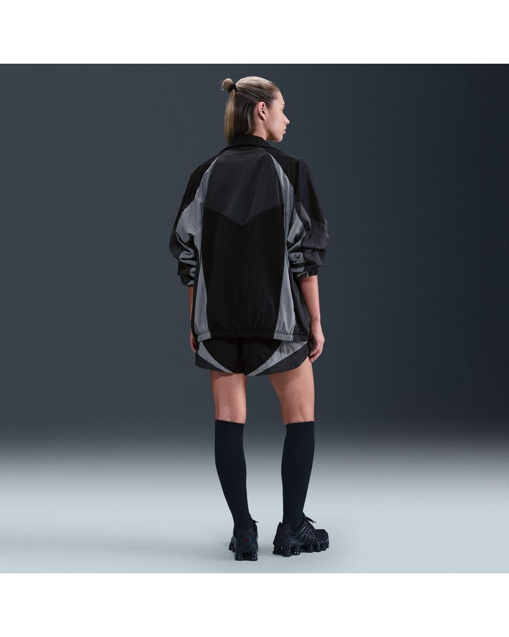 Nike Black Nsw Street Oversized Tracksuit Top