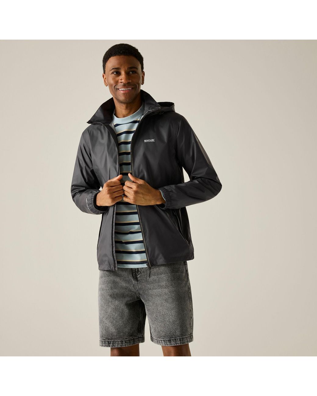 Regatta Blue Lyle Iv Waterproof Jacket for men