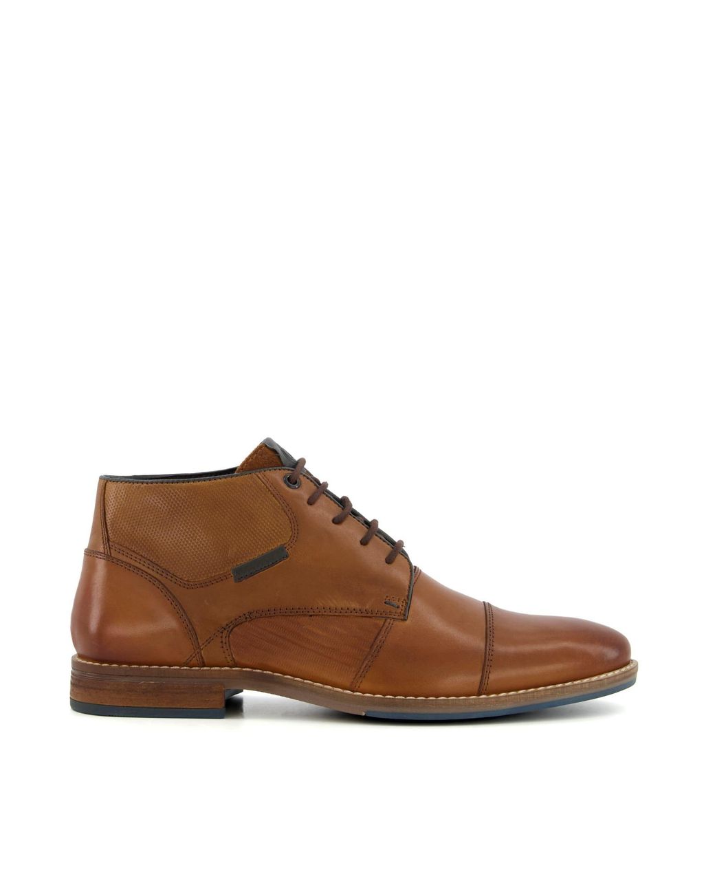 Dune Brown Chippy Boots for men