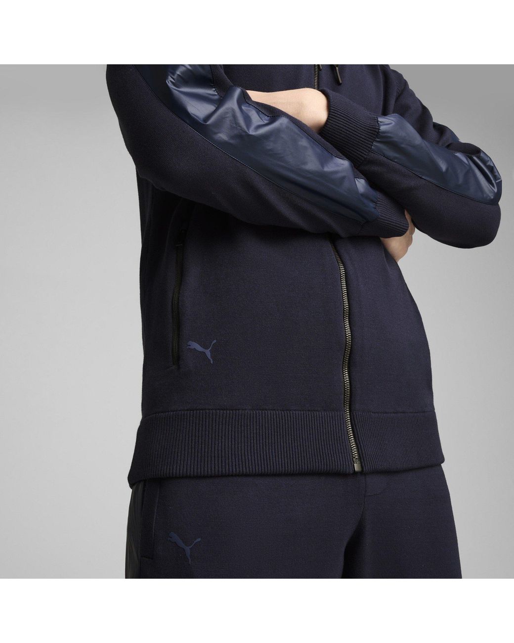 PUMA Blue Pd Leisure Jacket for men