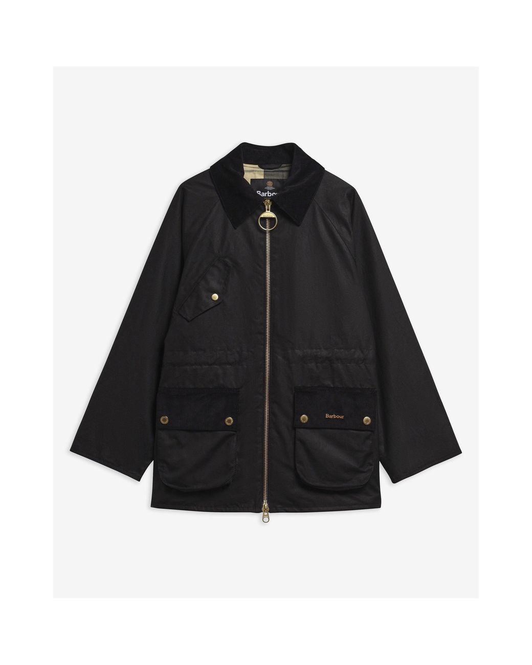 Barbour Black Treeton Reengineered Wax Jacket