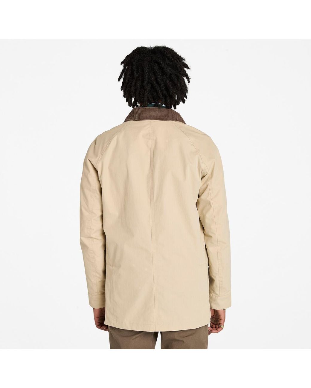 Timberland Natural Timb Cotton Structured Fit Barn Jacket for men