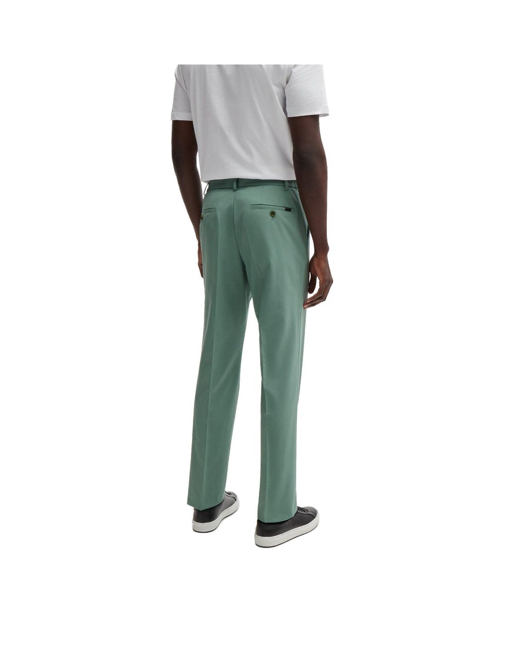 Boss Green Straight Leg Trousers for men