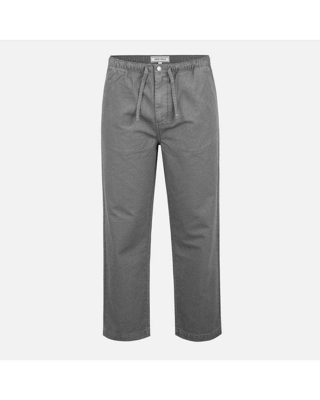 Jack Wills Blue Canvas Wide Leg Trousers for men