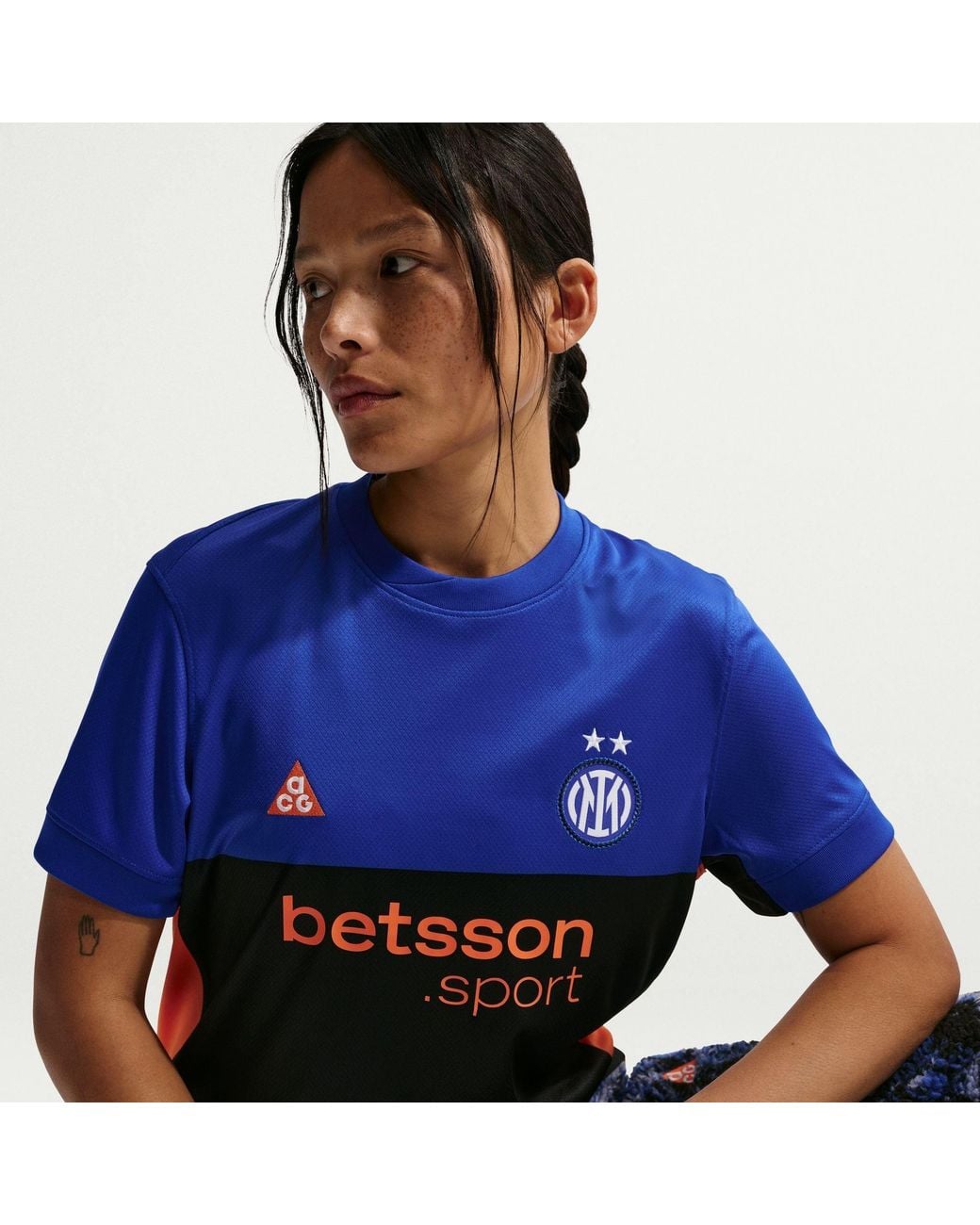 Nike Blue Inter W Nk Df J