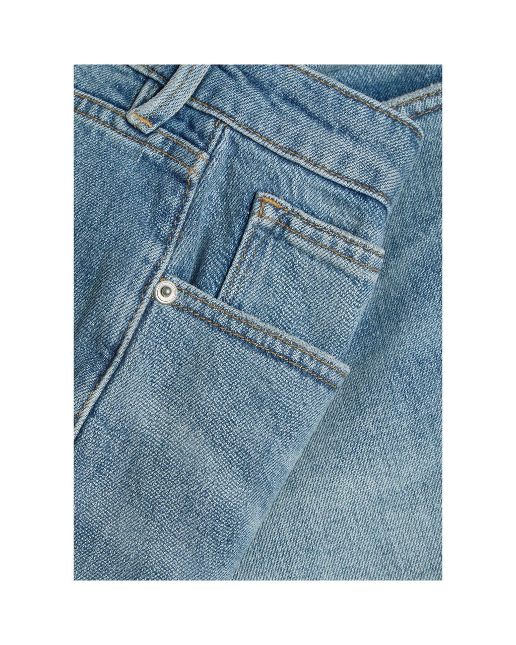 GOOD AMERICAN Blue Denim Shorts