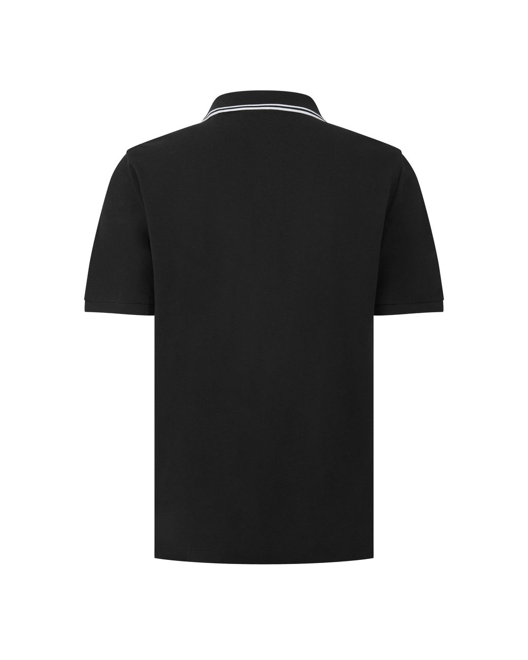 Gant Black Tipping Cotton Short-Sleeve Polo Shirt for men