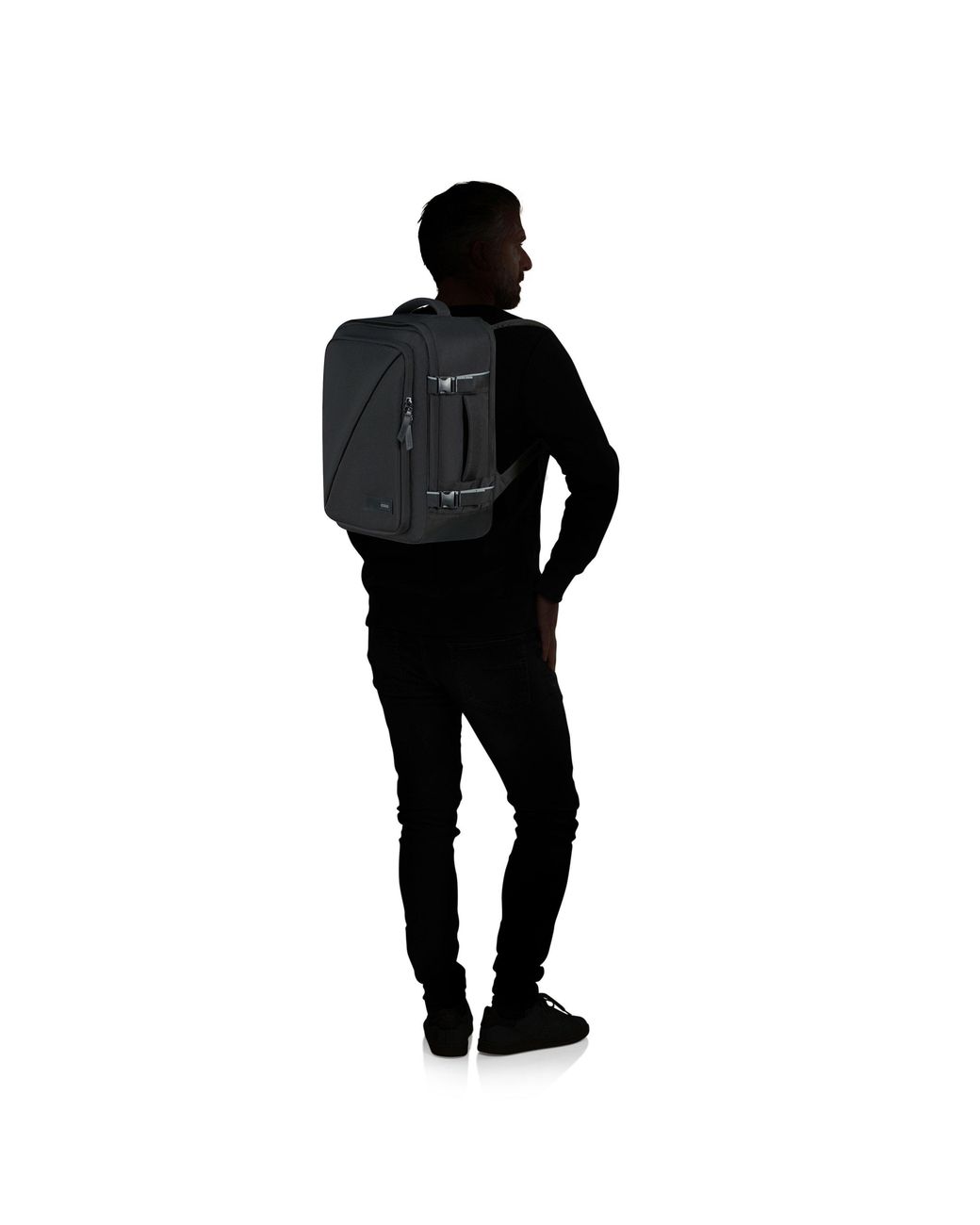 American Tourister Black Take2Cabin Casual 40X30X20Cm Underseat S/M Backpack