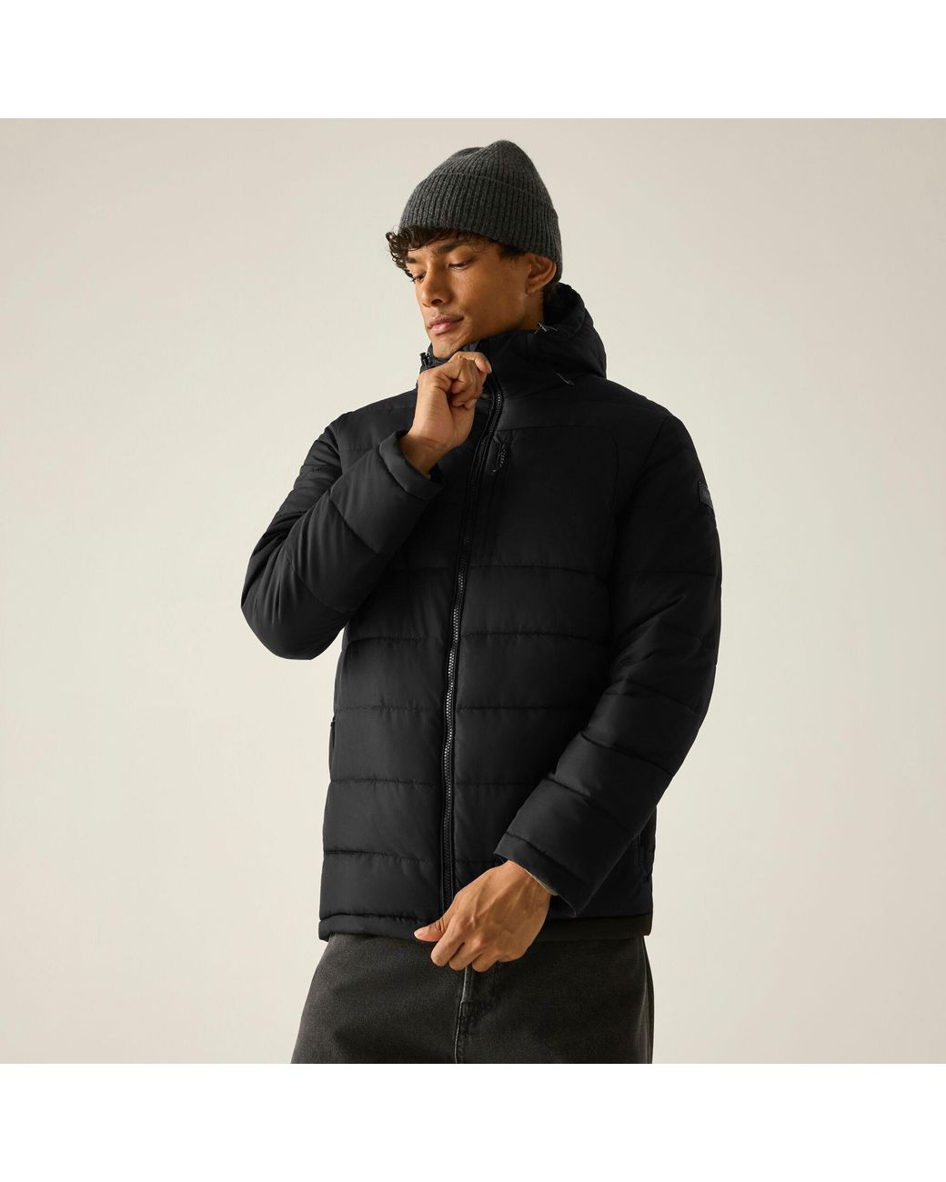 Regatta Black Frankie Padded Jacket for men