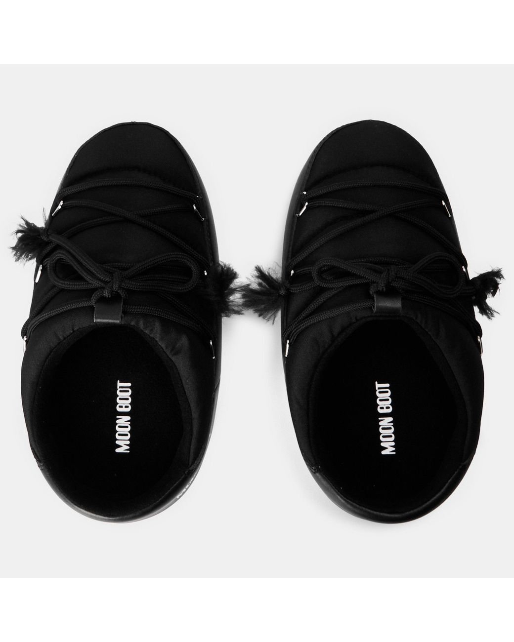 Moon Boot Black Mule Snow Boots