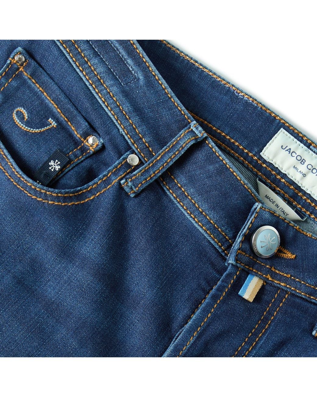 Jacob Cohen Blue Slim Fit Jeans for men