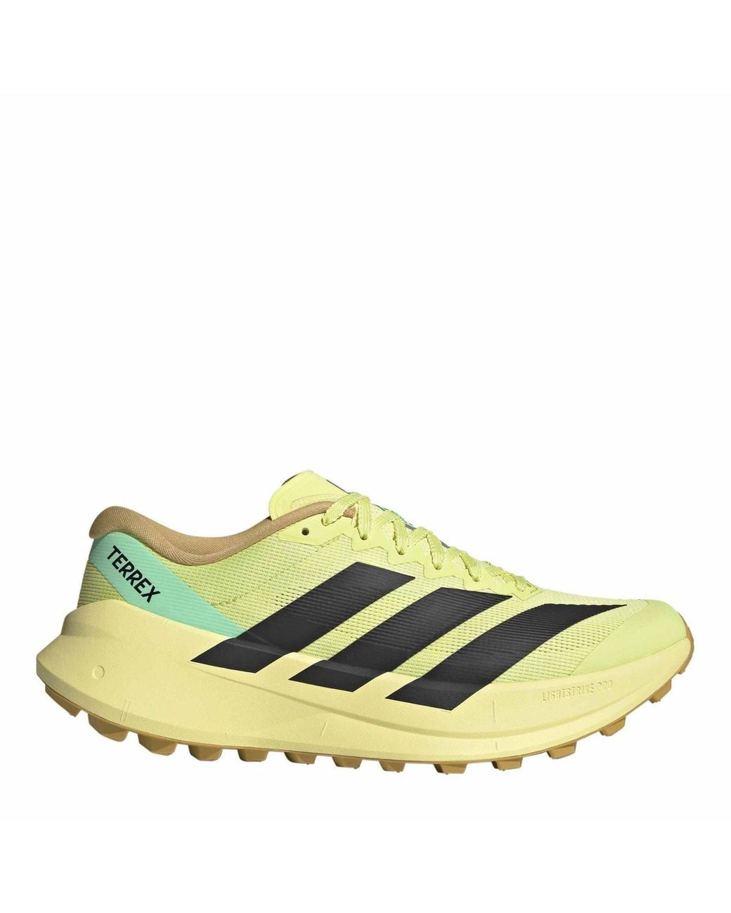 Adidas Yellow Terrex Agravic Sl Trail Running Shoes for men