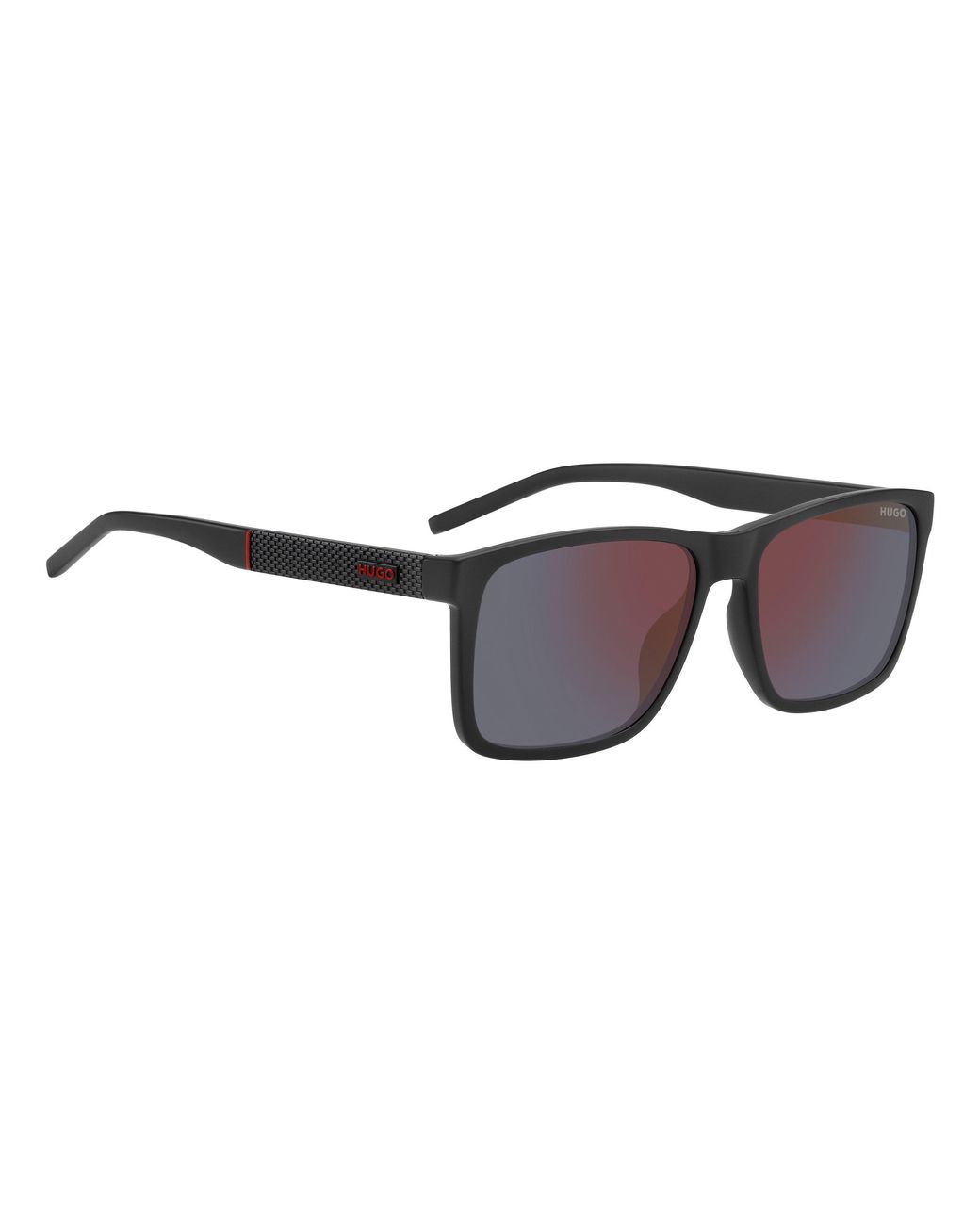 HUGO Brown Rectangle Sunglasses for men