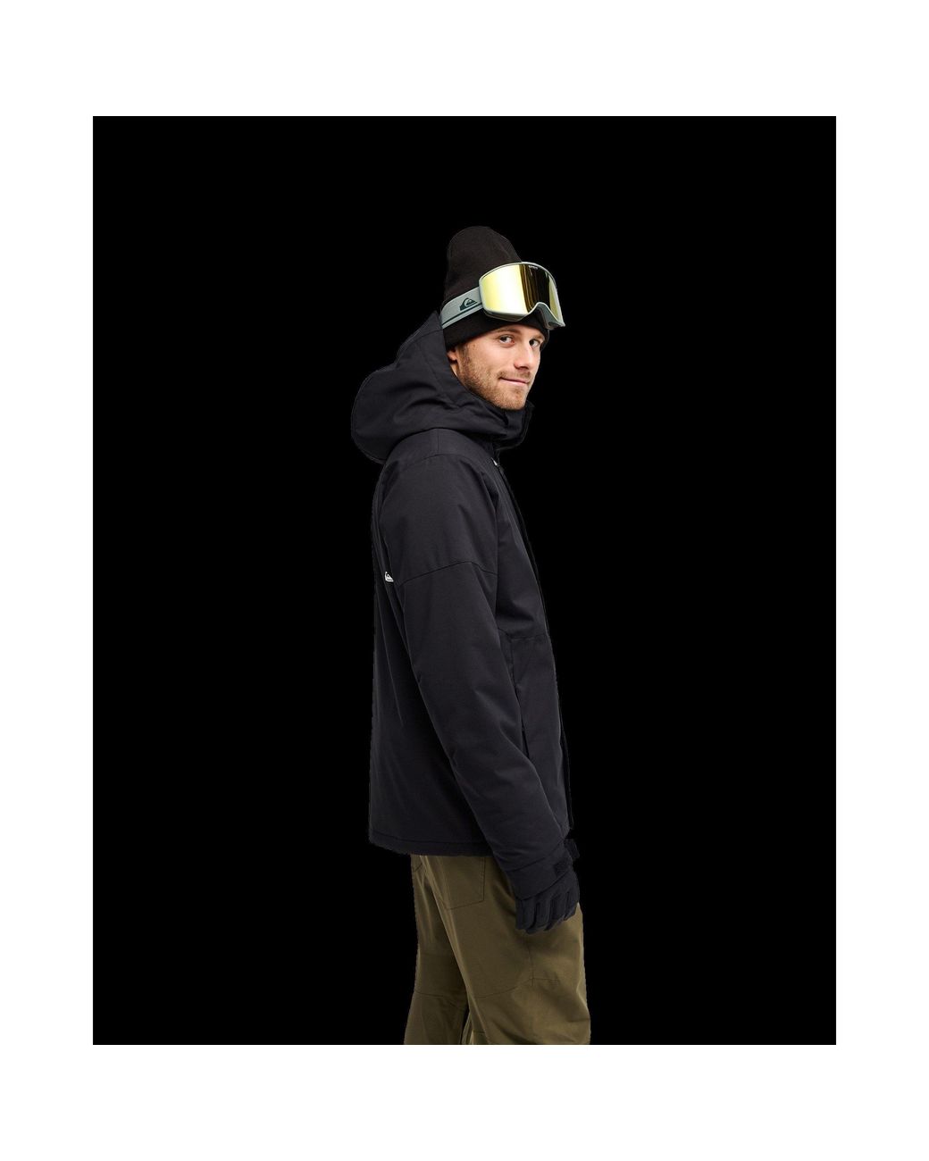 Quiksilver Black Titan Ski Jacket for men
