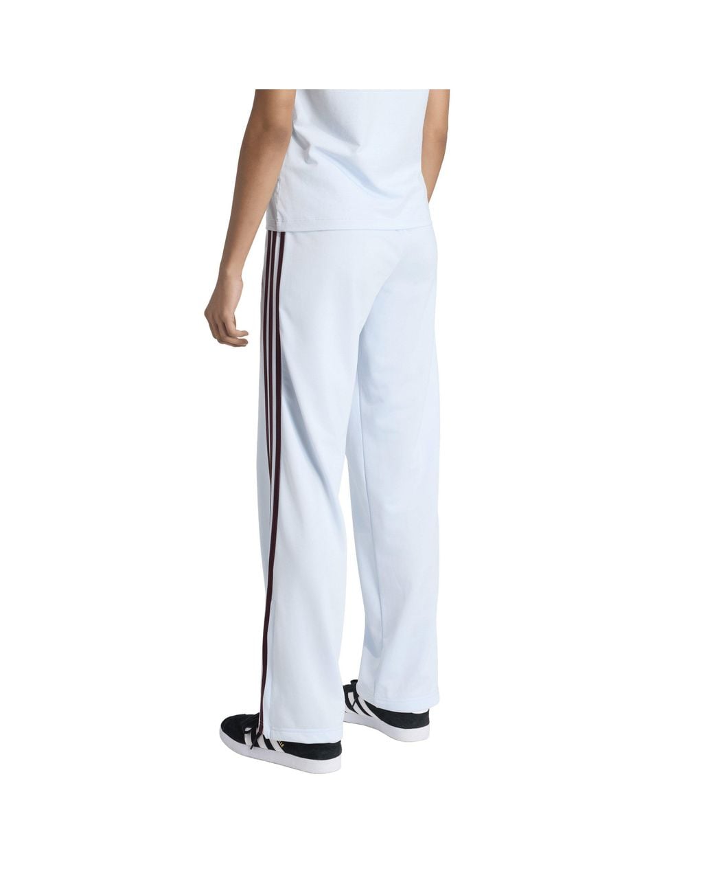 Adidas Originals Blue Firebird Open Hem Woven Joggers
